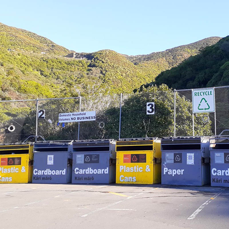 Plata automată în funcție de greutate la un depozit de deșeuri din capitala Noii Zeelande