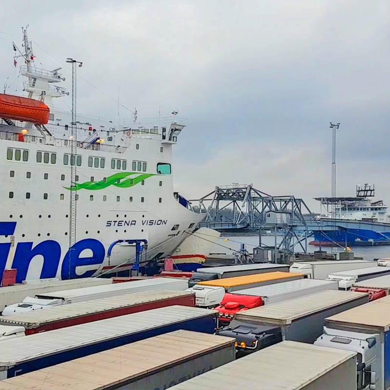 Sistem portuar inteligent la Stena Line